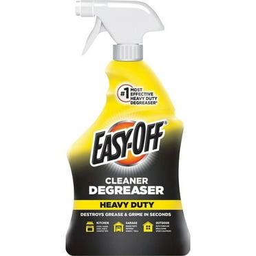 Easy-Off Cleaner Degreaser - Ready-To-Use Spray - 32 fl oz (1 quart) - 1 Each - Clear | Bundle of 2 Each