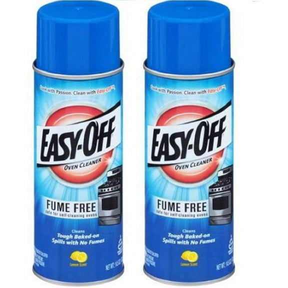 Easy-Off Fume Free Lemon Scent Oven Cleaner Spray 14.5 oz. Aerosol Can 14.5 oz 2 PACK