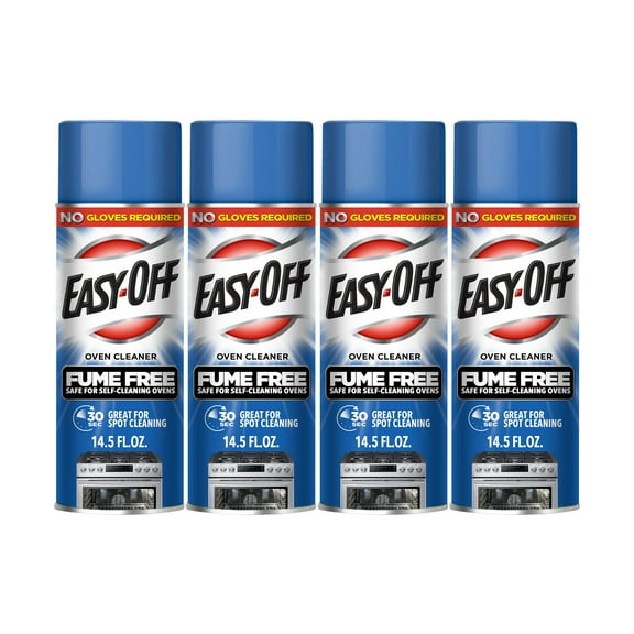 Easy-Off Fume Free Oven Cleaner Spray, Lemon, 14.5 oz (Pack of 4)