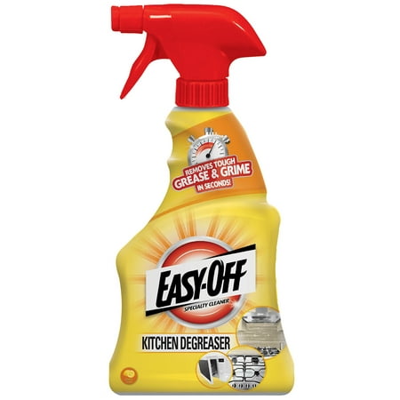 Easy-Off, Kitchen Degreaser, Specialty Cleaner, 16oz, Lime Scent, Plastic Spray Bottle