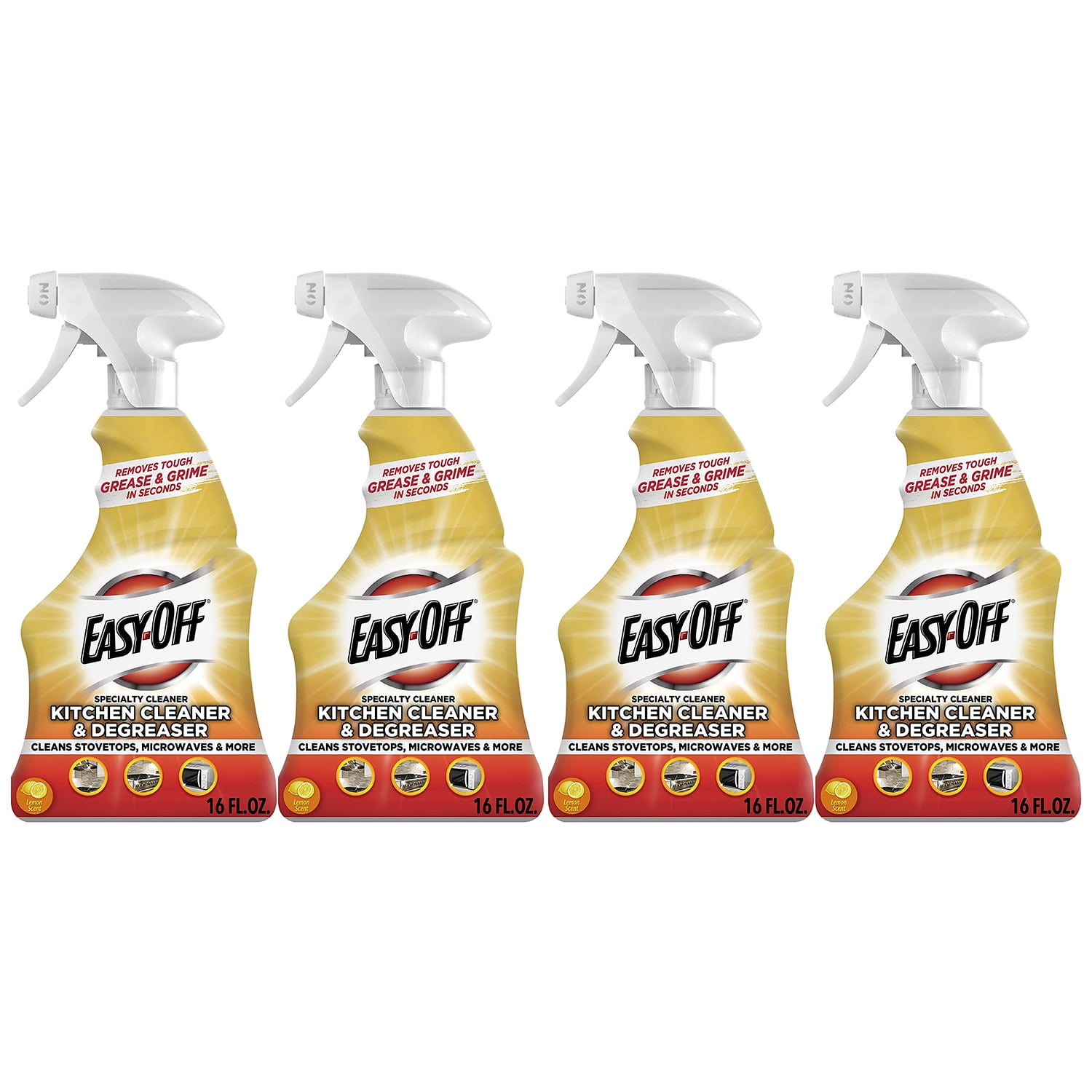 Easy-Off Specialty Kitchen Degreaser Cleaner, 16 fl oz Bottle : :  Health & Personal Care