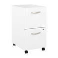 thumbnail image 1 of Easy Office 2 Drawer Mobile File Cabinet in Pure White - Engineered Wood, 1 of 7