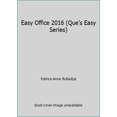 thumbnail image 1 of Pre-Owned Easy Office 2016 (Que's Easy Series) (Paperback) 078975505X 9780789755056, 1 of 1