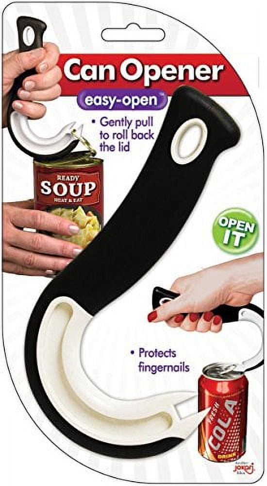 Easy Open Ring Pull Can Opener 1 Pack. Durable Non Slip Rubber Grip Makes  Opening Aluminum Container Tabs Simple. Perfect for Protecting Nails and