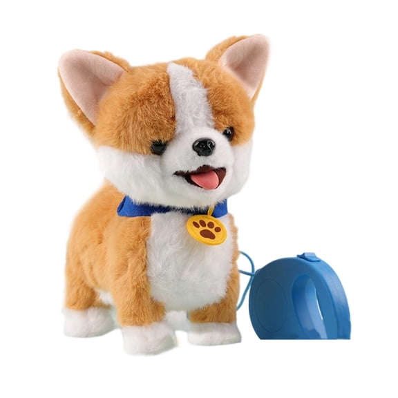 Easy Operation Robotic Pet Toy Responsive Tail And Head Movements USB Powered No App Need For Family Fun