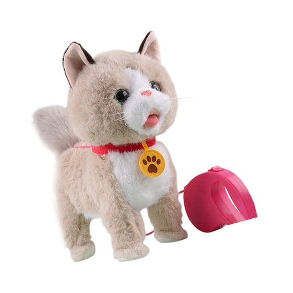 Easy Operations Robotic Pet Toy Responsive Tail And Head Movements USB Powered Not App Need For Family Fun
