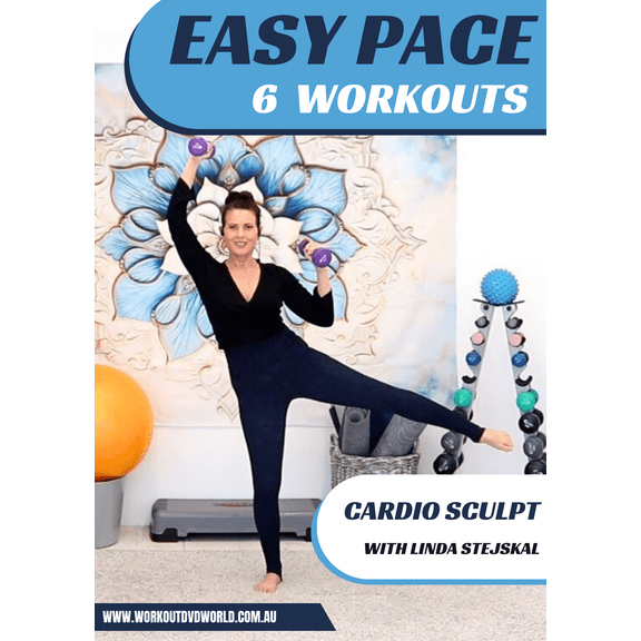 Easy Pace Series 6 Workouts DVD - Barlates Body Blitz - Linda Stejskal