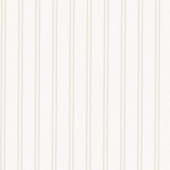 Easy Paintable Pre-Pasted Beadboard Wallpaper