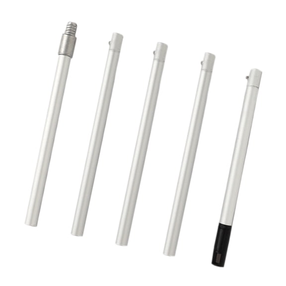 Easy Painting 5pcs Metal Extension Poles Paint Roller Adapter Extendable Mops Handles Simple Installation for Rollers