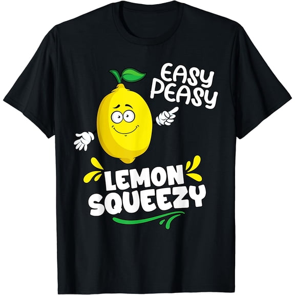 Easy Peasy Lemon Squeezy Funny Lemonade T-Shirt