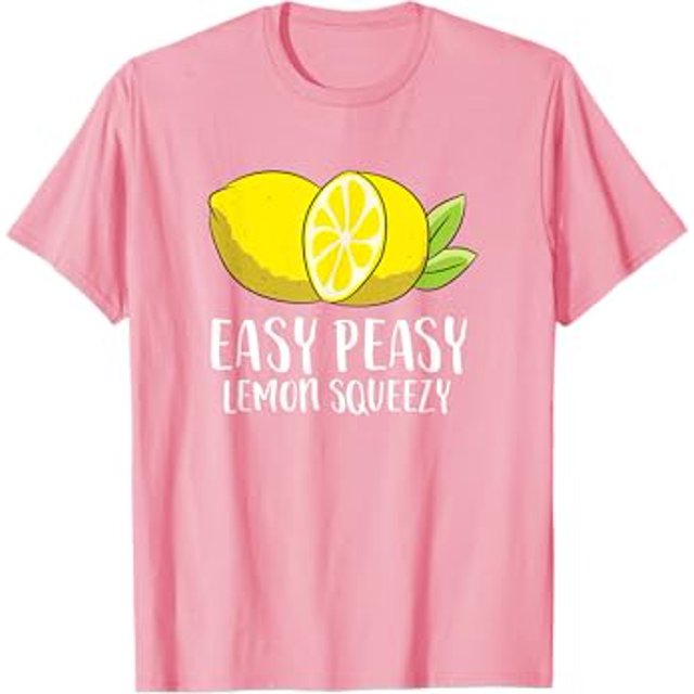 Easy Peasy Lemon Squeezy Lemonade Lemons TShirt