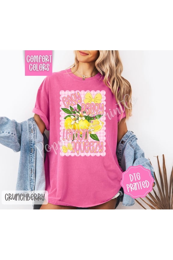 Easy Peasy Lemon Squeezy Trendy Summer T-Shirt All Size S-3XL