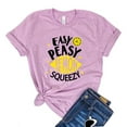 thumbnail image 1 of Easy Peasy T-shirt Lemon Squeezy Shirt Summer Tshirt Women's Vacay Gift Lemonade Tee Relaxed Top Vacation Shirts, 1 of 3