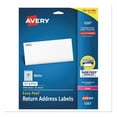thumbnail image 1 of Easy Peel White Address Labels W/ Sure Feed Technology, Laser Printers, 0.5 X 1.75, White, 80/sheet, 25 Sheets/pack | Bundle of 10 Packs, 1 of 7