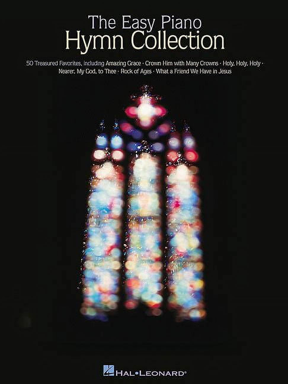Easy Piano (Hal Leonard) The Easy Piano Hymn Collection Easy Piano Songbook 50 Classic Hymns for Worship and Church Hal Leonard Sheet Music for B, (Paperback)