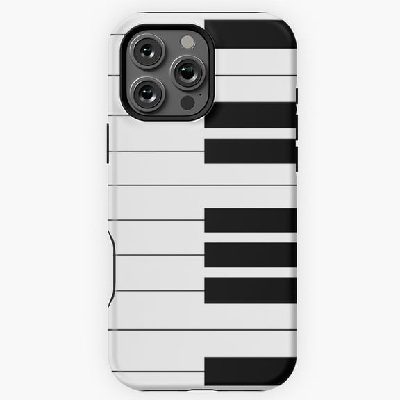 Easy Piano Keys Costume Funny Phone Case for iPhone 16 15 14 13 12 11 Pro Max M5902369