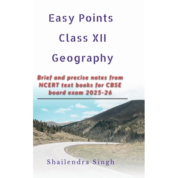 Easy Points Class XII Geography: Easy Points, (Hardcover)