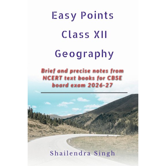 Easy Points Class XII Geography: Easy Points, (Paperback)