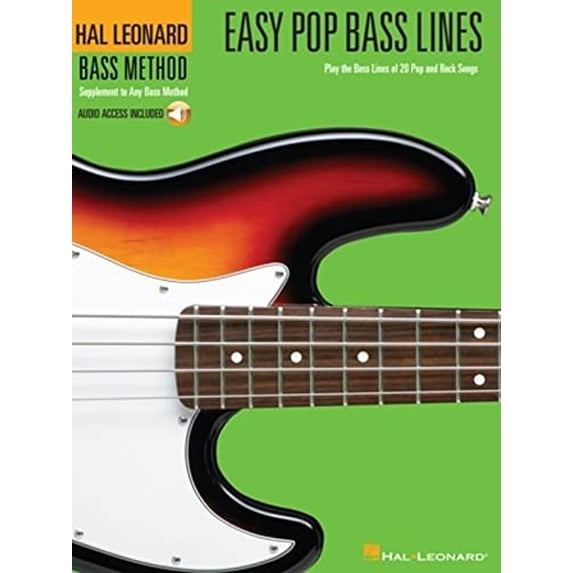 Pre-Owned Easy Pop Bass Lines: Play the Bass Lines of 20 Pop and Rock Songs (Paperback) 0634070207 9780634070204
