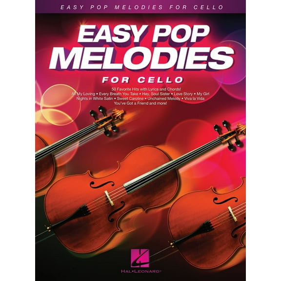 Easy Pop Melodies Easy Pop Melodies for Cello, (Paperback)