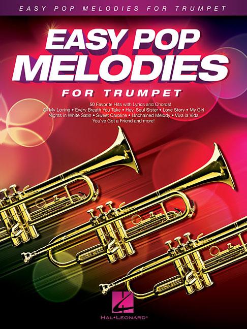 Easy Pop Melodies: Easy Pop Melodies for Trumpet (Paperback) - image 1 of 1