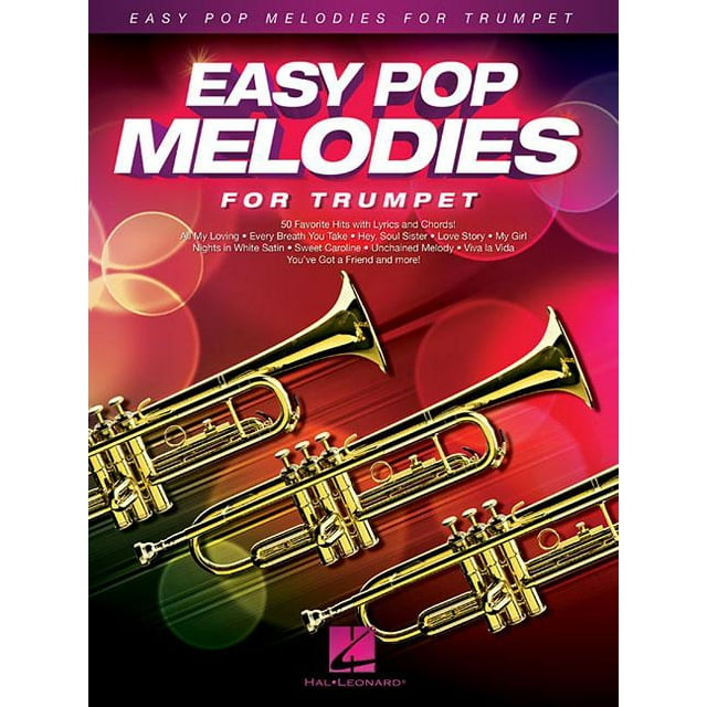 Easy Pop Melodies: Easy Pop Melodies for Trumpet (Paperback)