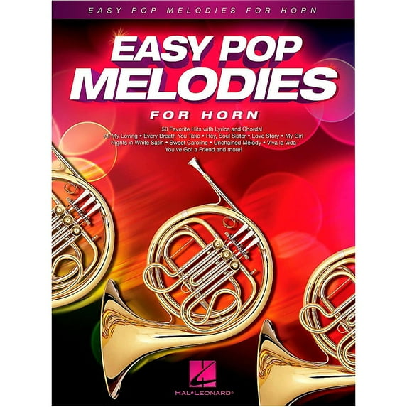 Easy Pop Melodies: Easy Pop Melodies for Horn (Paperback)