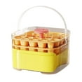 thumbnail image 1 of Easy Press Ice Maker, Ice Mould with Press Release, Portable Ice Tray for Freezing, Cocktail Ice Blocks, Convenient Ice Storage Box with Handle, 1 of 7