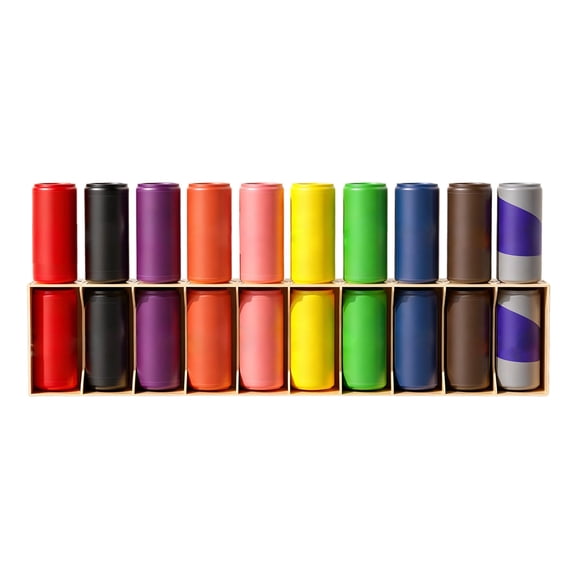 Easy To Pull Cans Collision 20 Bottles 1 Storage Rack Color Cup Classification Multiplayer Guessing Game Exercise Logical Thinking And Color Recognition