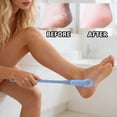 thumbnail image 1 of Easy-Reach Deep Cleaning Foot Brush, 15.7" 3-In-1 Foot Scrubber For Wet Or Dry Brushing | Foot Scrubber Exfoliating Brush, 1 of 8