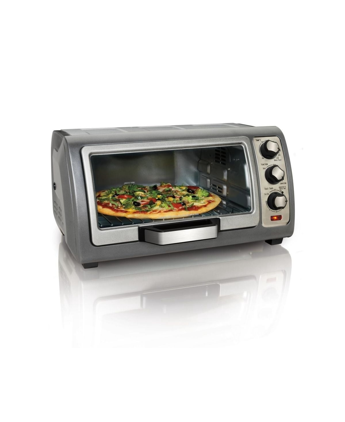 Easy-Reach Toaster Oven with Roll-Top Door - 31126D