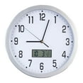 thumbnail image 1 of Easy-Read 12" Multifunction Wall Clock, 1 of 4