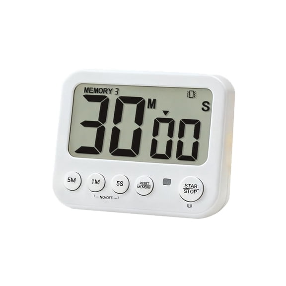 Easy Read 99 Minutes Countdowns Timers Clear Screen One Button Control Durable