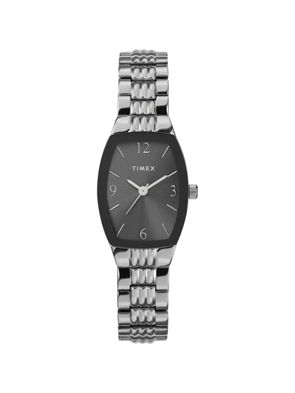 Easy Reader 21mm Stainless Steel Expansion Band Watch