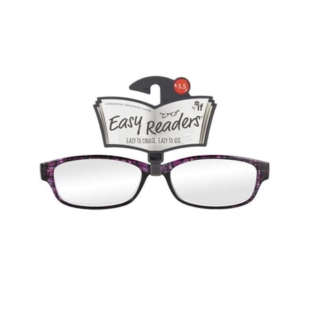 Easy Readers Classic Glasses, Purple - Plus 1.5