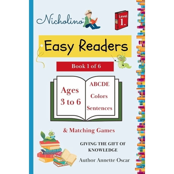 Easy Readers Easy Readers Level 1 - Book 1 of 6, Book 1, (Paperback)
