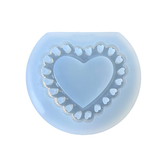 Easy Release Silicone Crafting Mold For Resin Charm Keychain Pendant And Decorative Liquid Art Creations