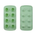 Easy Release Silicone & Flexible 8 Ice Cube Trays With For Freezer