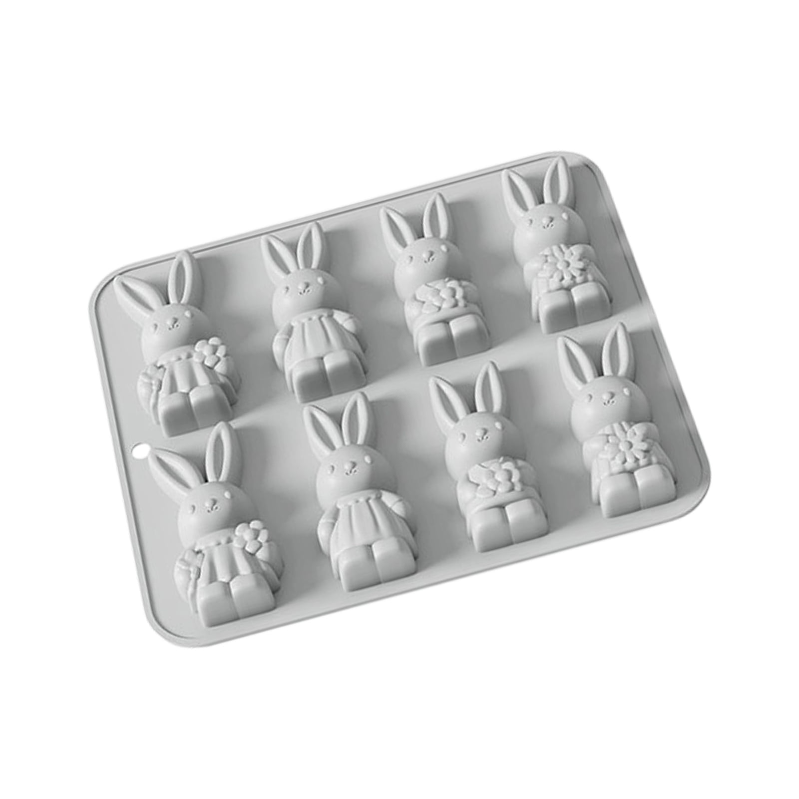 Easy Releases French Chocolate Mousses Mold Silicone Easter Rabbits ...