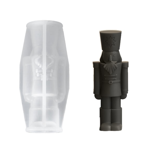 Easy Releasing Crafting Silicone Mold King Soldier Statues Silicone Suitable for Various Materials