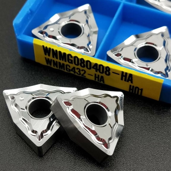 Easy Replaceable Cutting Tool Insert WNMG Cutting Tool Carbide Insert Strong Grip Suitable For Dirty Environments