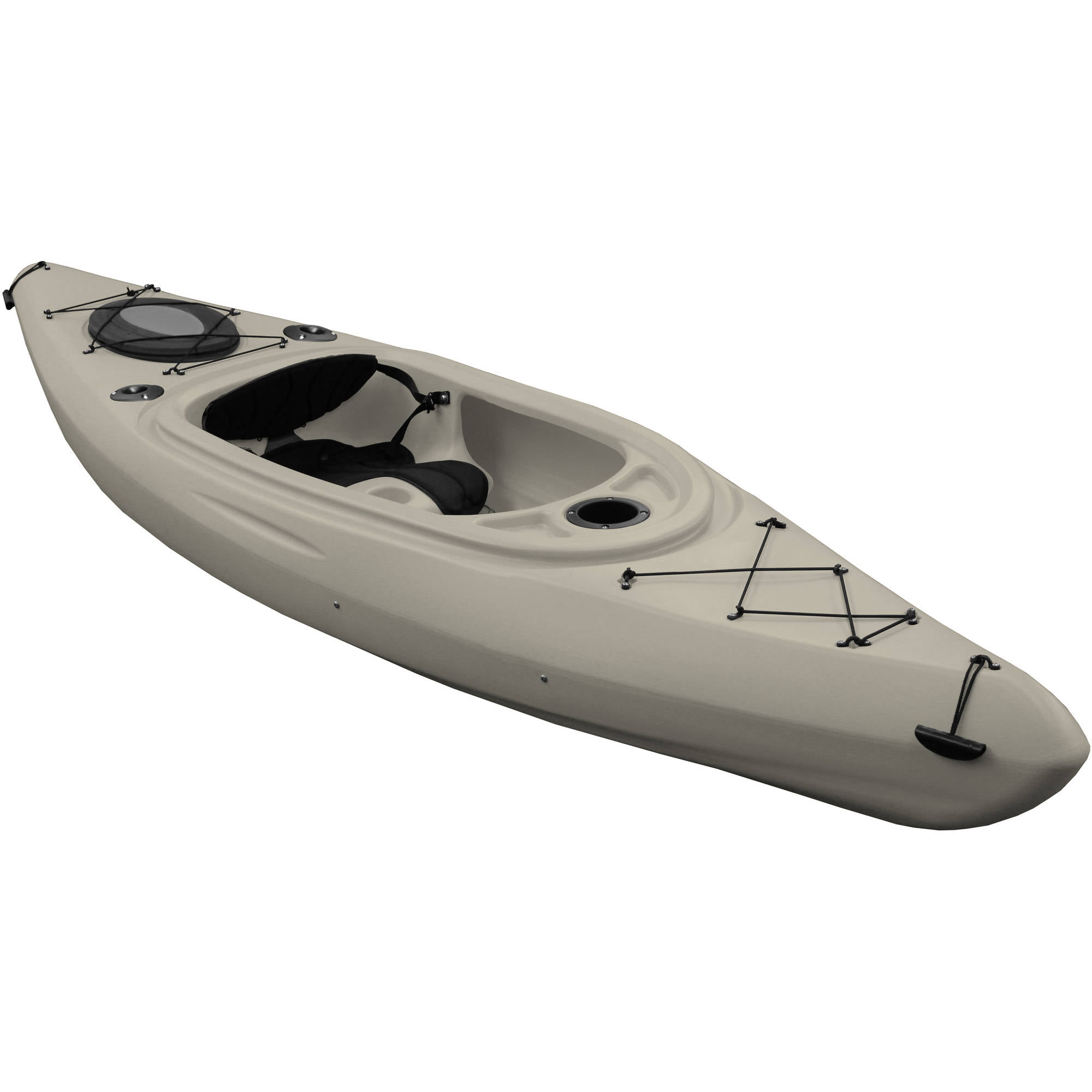 Easy Rider 10'4 Fishing Kayak Sit-In Single Person, 124 (315 cm), Sand  Color