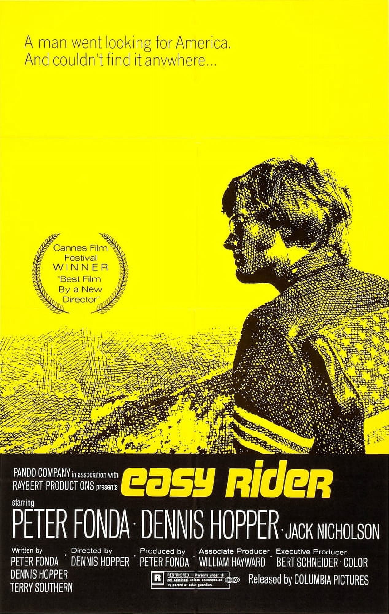 Easy Rider Canvas Art - (11 x 17)