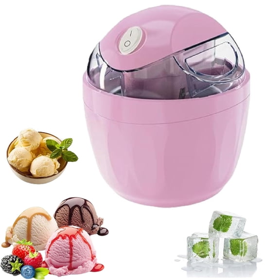 Easy Scoop Ice Cream Maker - Small Home Mini Easy Scoop Icecream Maker.One-Touch Diy Swirl Cup Icecream Maker,Detachable & Easy To Clean