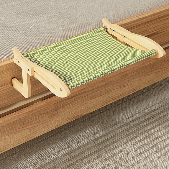 Easy Seat Cat Perch for Window Sill - Cat Window Seat for Large Cats and Kittens Green
