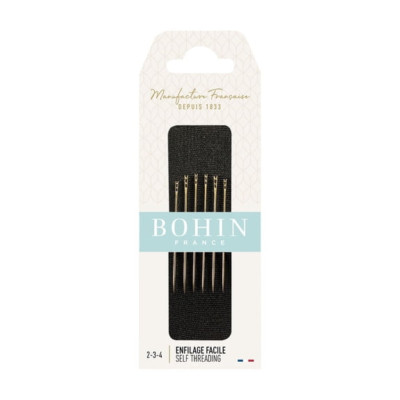 Easy Self Threading Needles - Assorted Sizes (2, 3, 4)