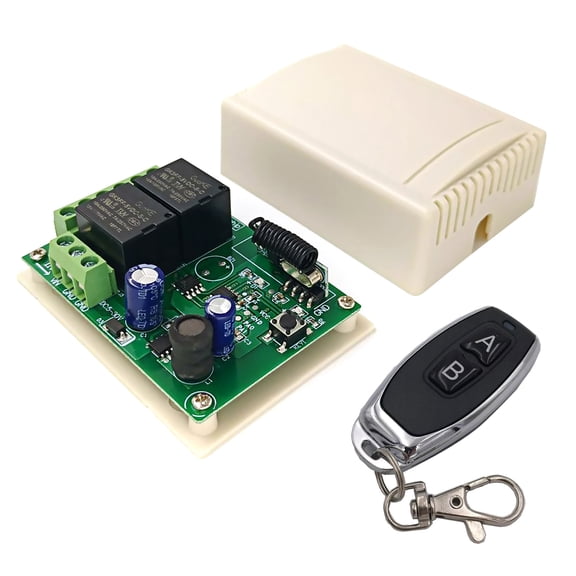 Easy Setup Remote Control Switch Stable Signal Transmission, Suitable for Factories, For DIY Projects Switch