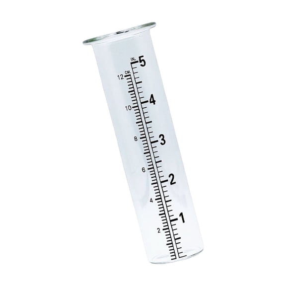 Easy Setups Outdoor Rain Gauges Rust Resistant Rain Meter with Large Number