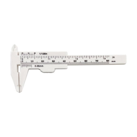 Easy Slide Calipers with Clear Double Scale Marking 0.1mm Resolution Verniers Calipers Tool for Accurate Reading