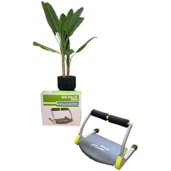 Easy Slim Smart Ab Machine, Sit Up Abdominal Exercise Equipment, Total Body Workout Machine Abs & Core Exercise Fitness Trainer Cardio Home Gym$$Sport & Recreation Other